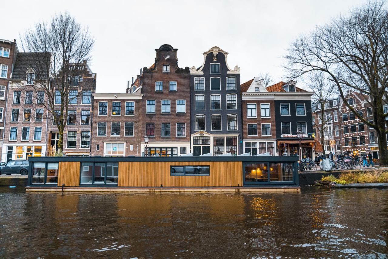 2 Houseboat Suites Amsterdam Prinsengracht ภายนอก รูปภาพ