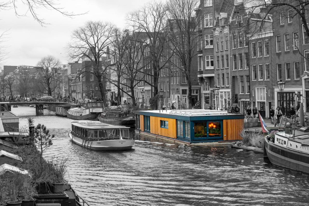2 Houseboat Suites Amsterdam Prinsengracht ภายนอก รูปภาพ