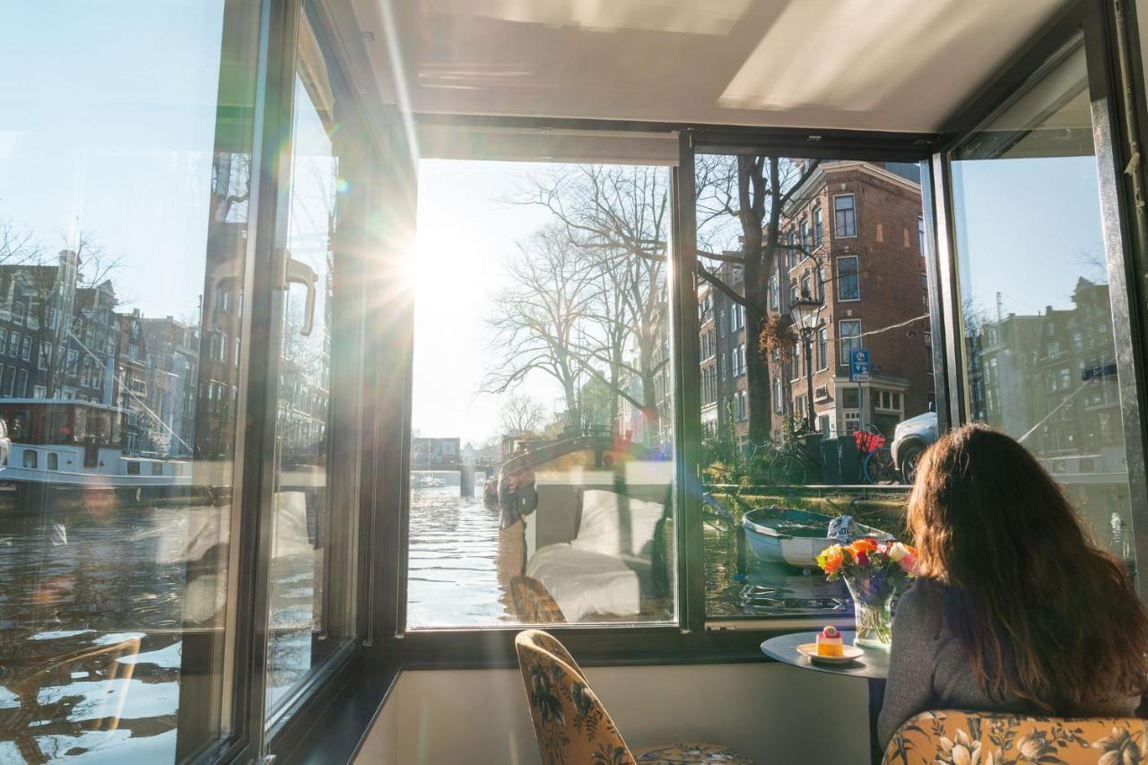 2 Houseboat Suites Amsterdam Prinsengracht ภายนอก รูปภาพ